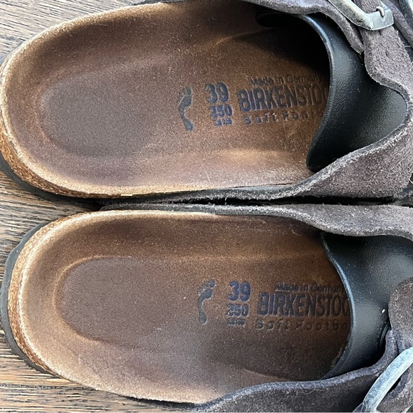 Birkenstock Arizona Sandals Suede Soft Footbed size 39 Women’s size 8 - Picture 8 of 9